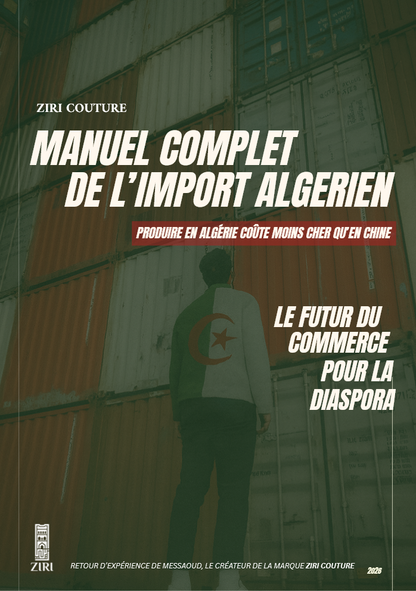 Manuel guide de l'import de produits algériens