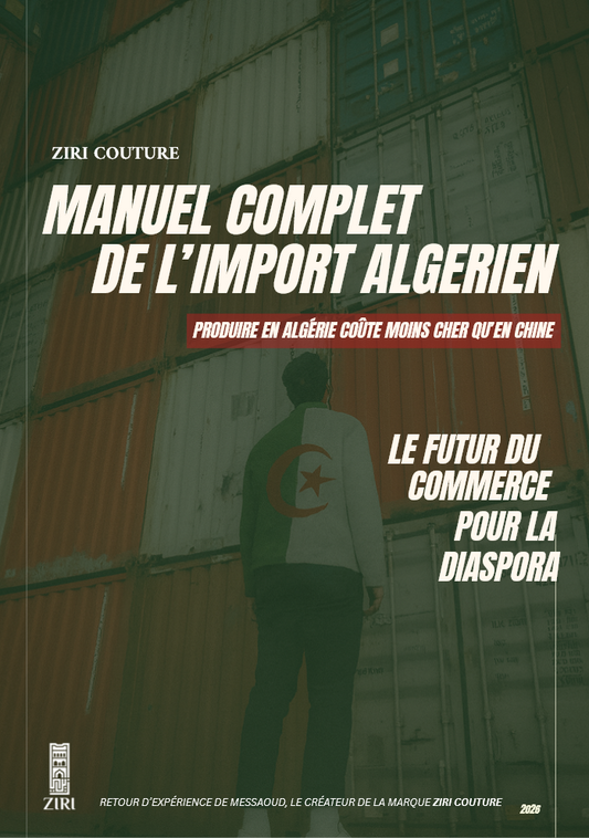 Manuel guide de l'import de produits algériens
