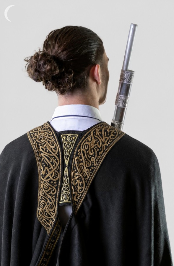 Burnous Mâaskri brodé Ziri Couture